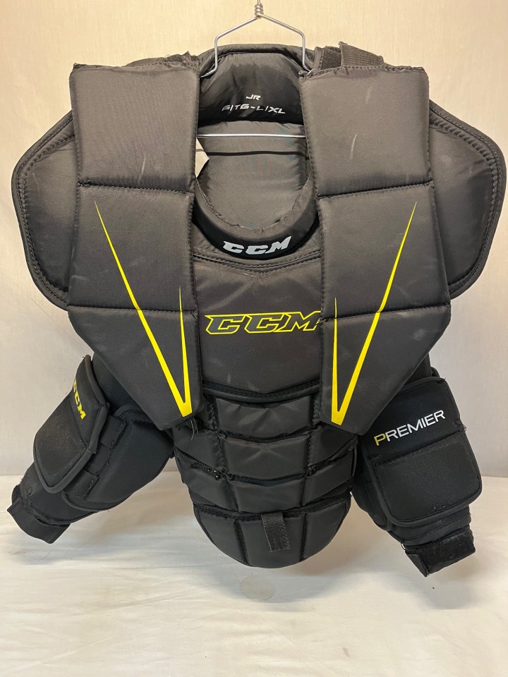 Used Junior Large/Extra Large CCM Premier Goalie Chest Protector
