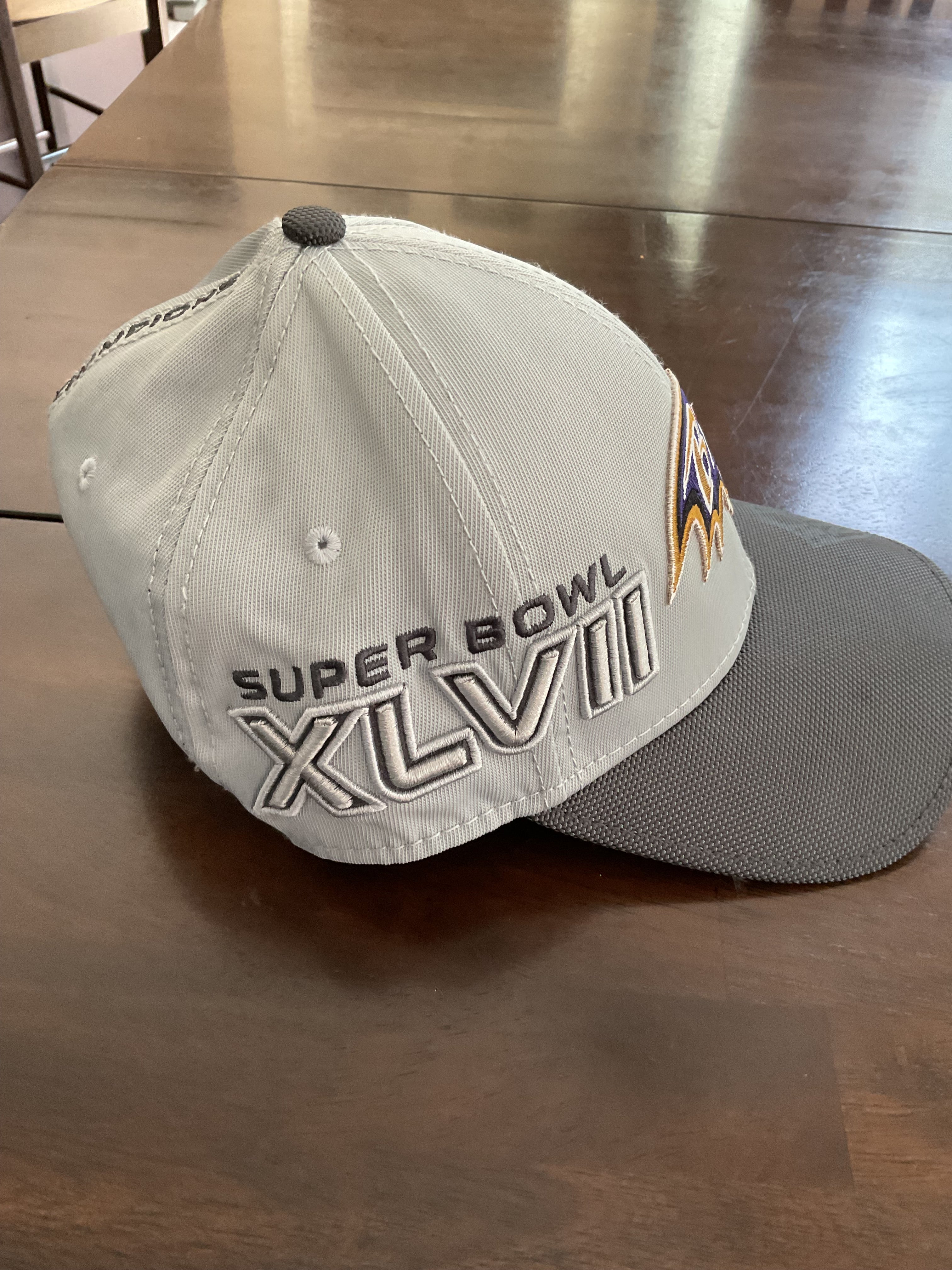 Baltimore Ravens SUPER BOWL XLVII CHAMPS Flex Hat by New Era