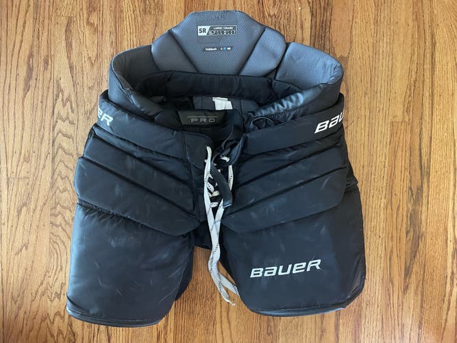 Used Senior Large Bauer Pro Hockey Goalie Pants
