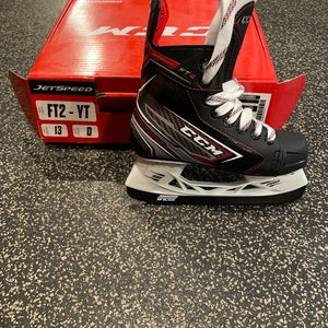 New CCM Regular Width Size 13 JetSpeed FT2 Hockey Skates