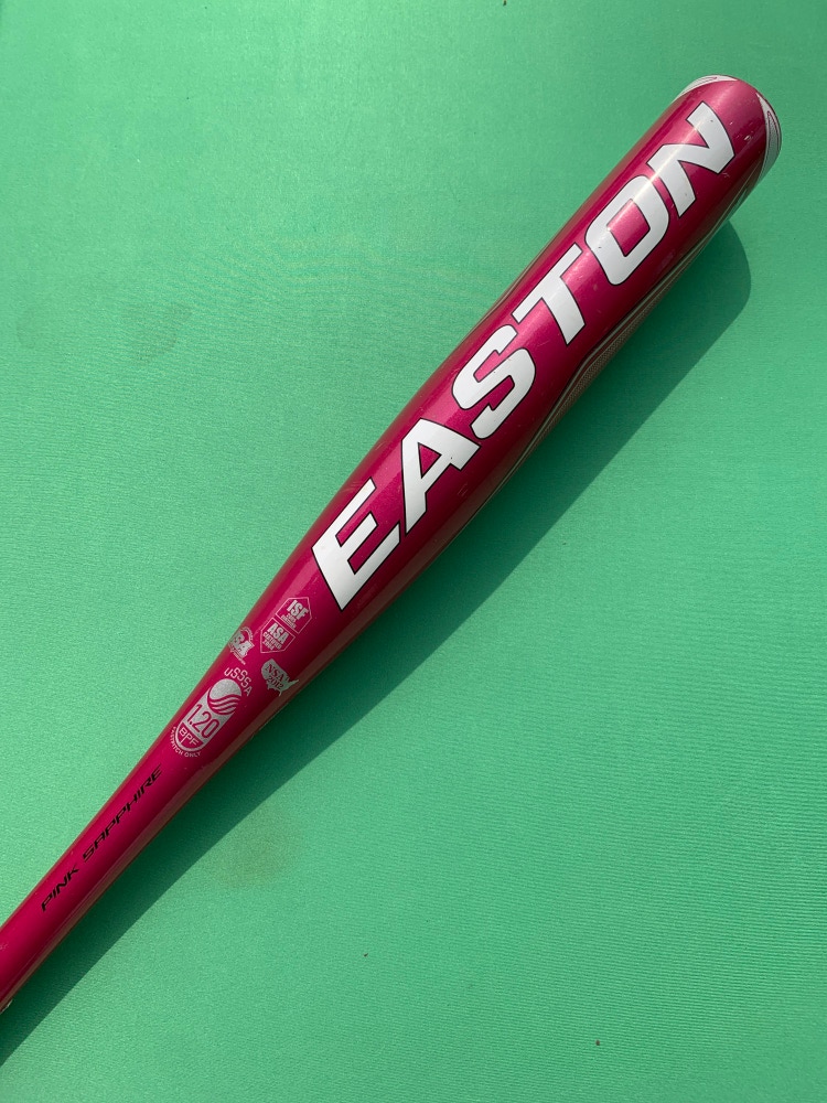 Used Easton Pink Sapphire (29") Alloy Softball Bat - 19OZ (-10)