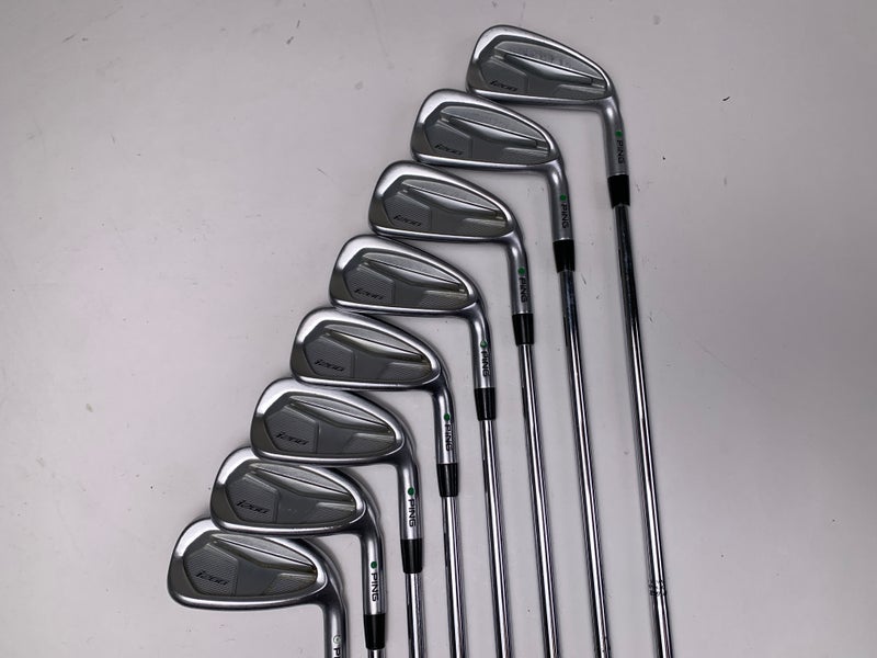 Ping i200 Iron Set 3-PW Green Dot 2* Up True Temper Dynamic Gold S300 Stiff RH