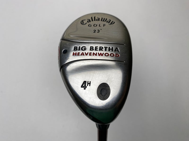 Callaway Big Bertha Heavenwood 4 Hybrid 23* RCH 75w Regular RH Midsize Grip