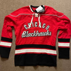 CHICAGO BLACKHAWKS JEREMY ROENICK VINTAGE 90s CCM AIR KNIT NHL