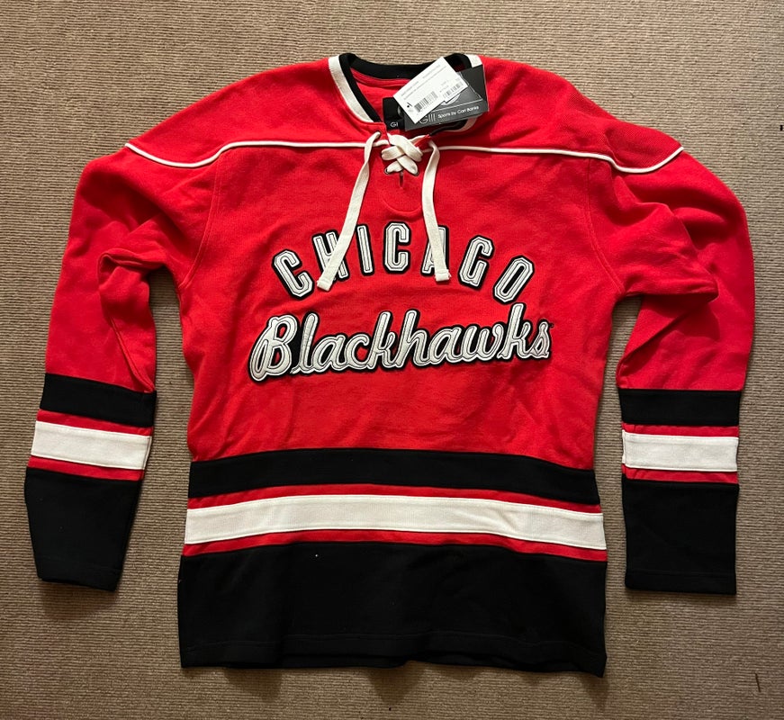 L - RARE Chicago Blackhawks Skull Captain Jersey – Twisted Thrift