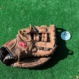 Used Rawlings Player Preferred Right Hand Throw First Base Baseball Glove 12.5"