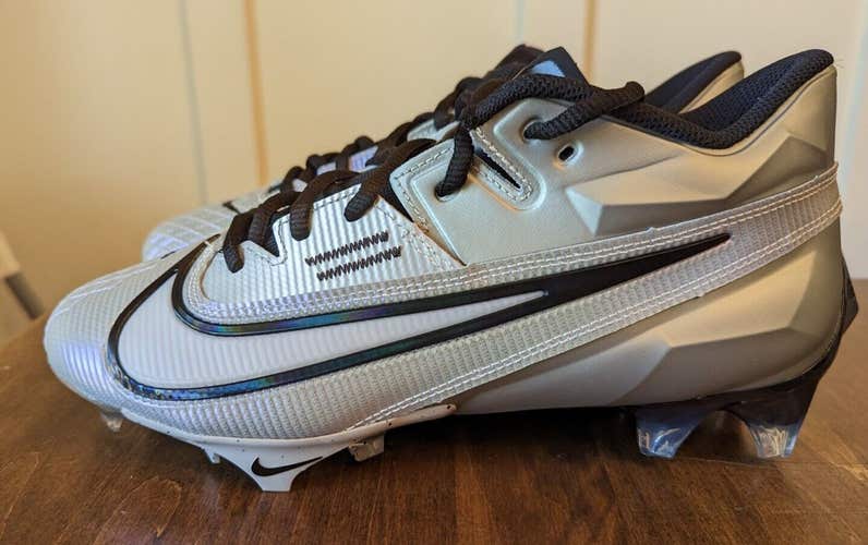 Nike Vapor Edge Elite 360 2 Grey Black Men Football Cleats Sz 8 (DA5457-002