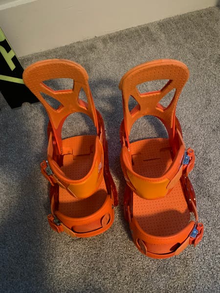 Unisex Used Large Burton Freestyle Snowboard Bindings