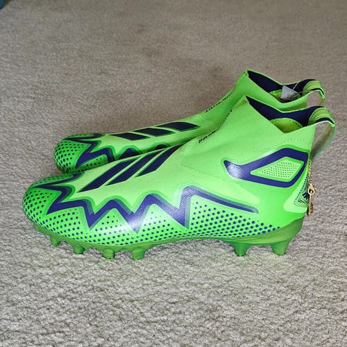 New Men's Size Men's 10.5 (W 11.5) Molded Cleats Adidas Mid Top Freak X carbon Mid