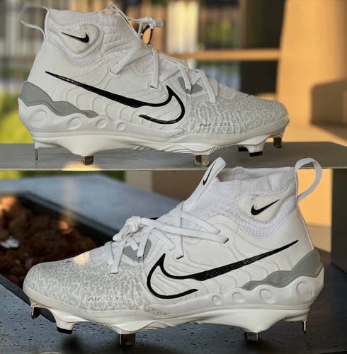 White Men's Metal High Top Alpha Huarache NXT