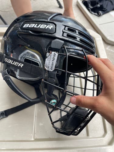 Bauer hockey helmet