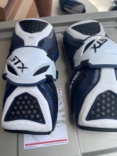 Stx lacrosse elbow pads large