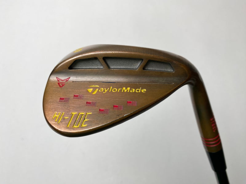 Taylormade Milled Grind HI-TOE Lob Wedge LW 60* KBS $-Taper 120 Stiff Steel RH