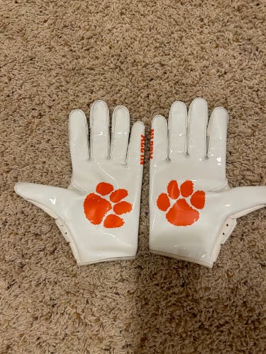 Clemson game used football gloves