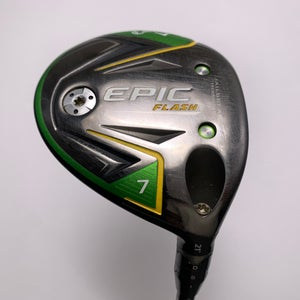 Callaway EPIC Flash 7 Fairway Wood 21* Project X Even Flow 5.5 65g Regular RH