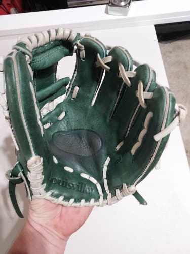 Used Louisville Slugger Right Hand Throw Infield TPX HD9 Baseball Glove 11.25"