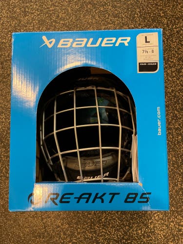 New Large Bauer Re-Akt 85 Helmet