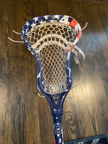 Used Attack & Midfield Strung Command 2 Head (American Flag Dyed)