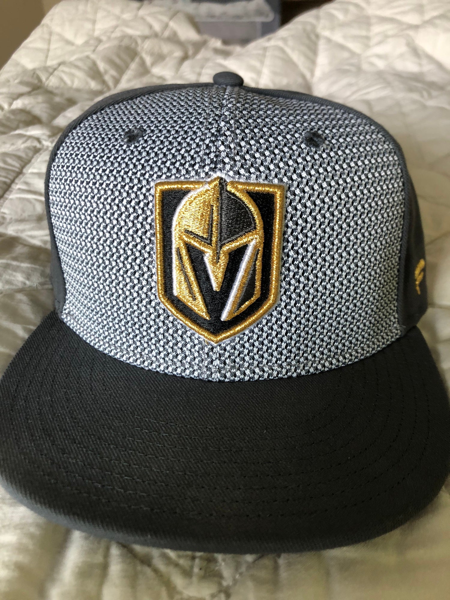 Mitchell & Ness Vegas Golden Knights Vintage Fitted Hat Black