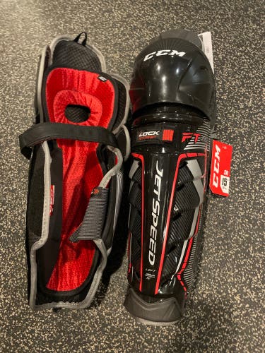 New CCM JetSpeed FT390 Shin Pads