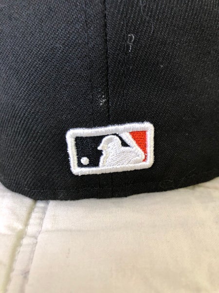 New Era 59FIFTY MLB League Logo Umpire Fitted Hat Black White