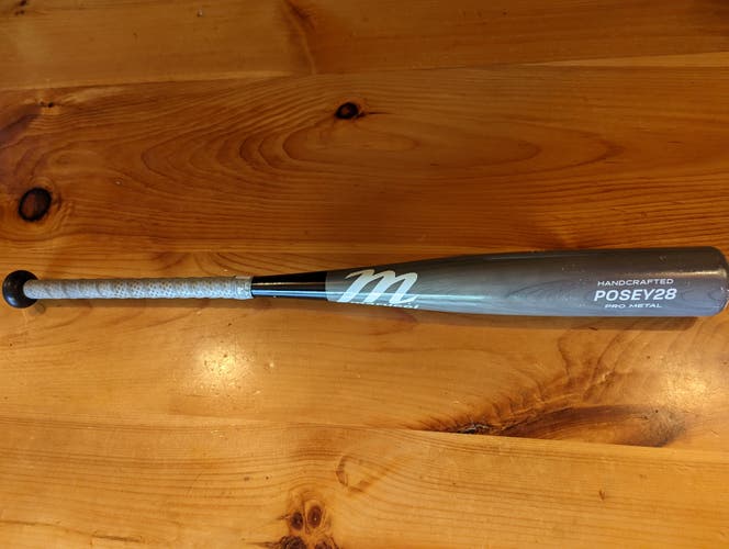 Used USSSA Certified 2020 Marucci Alloy Posey28 Bat (-8) 23 oz 31"