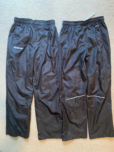 2-Pc lot - CCM Light Weight Rink Suit Team Pants Youth Size Large