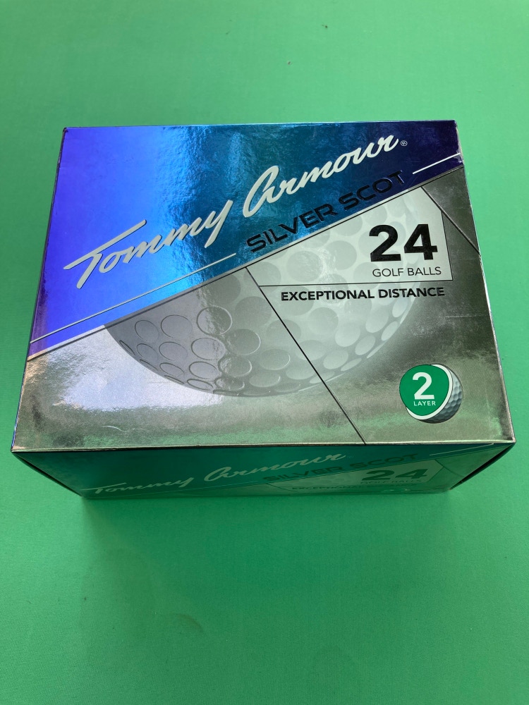 New Tommy Armour Silver Scot Balls 24 Pack (2 Dozen)
