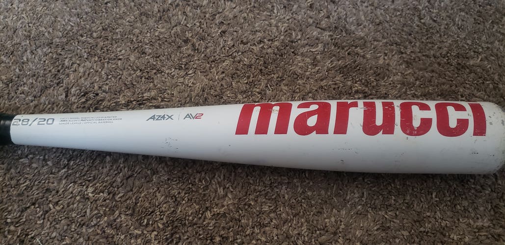 Used USSSA Certified 2020 Marucci Alloy CAT 7 Bat (-8) 20 oz 28"