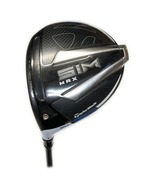 LH TaylorMade SIM Max 9.0* Driver Graphite Hzrdus Smoke Yellow 6.5 70g X-Stiff