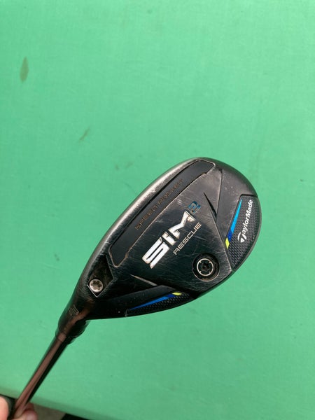 Used Men's TaylorMade Sim2 Rescue Left Hybrid Extra Stiff 3H
