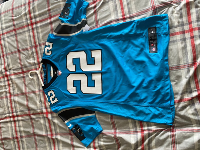 Men's Nike Christian McCaffrey Blue Carolina Panthers Name