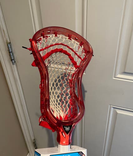 Used Strung Custom Red Ion Head
