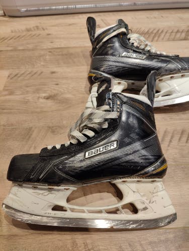 Senior Used Bauer Supreme MX3 Hockey Skates Regular Width Size 11