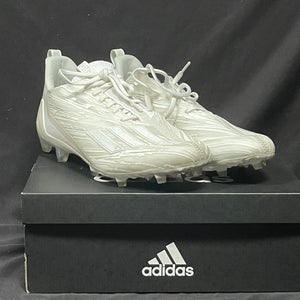 White Adult Molded Cleats Adidas Cleats