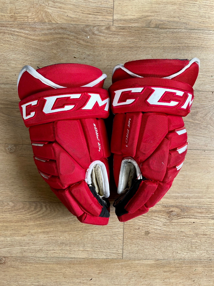 Used CCM 15" Pro Stock Pro Model Gloves