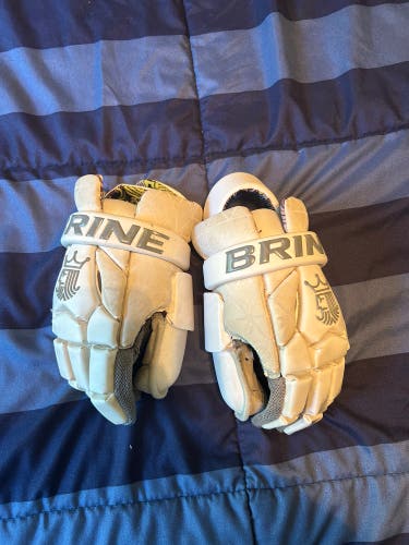 Used Goalie Brine Small King Superlight III Lacrosse Gloves