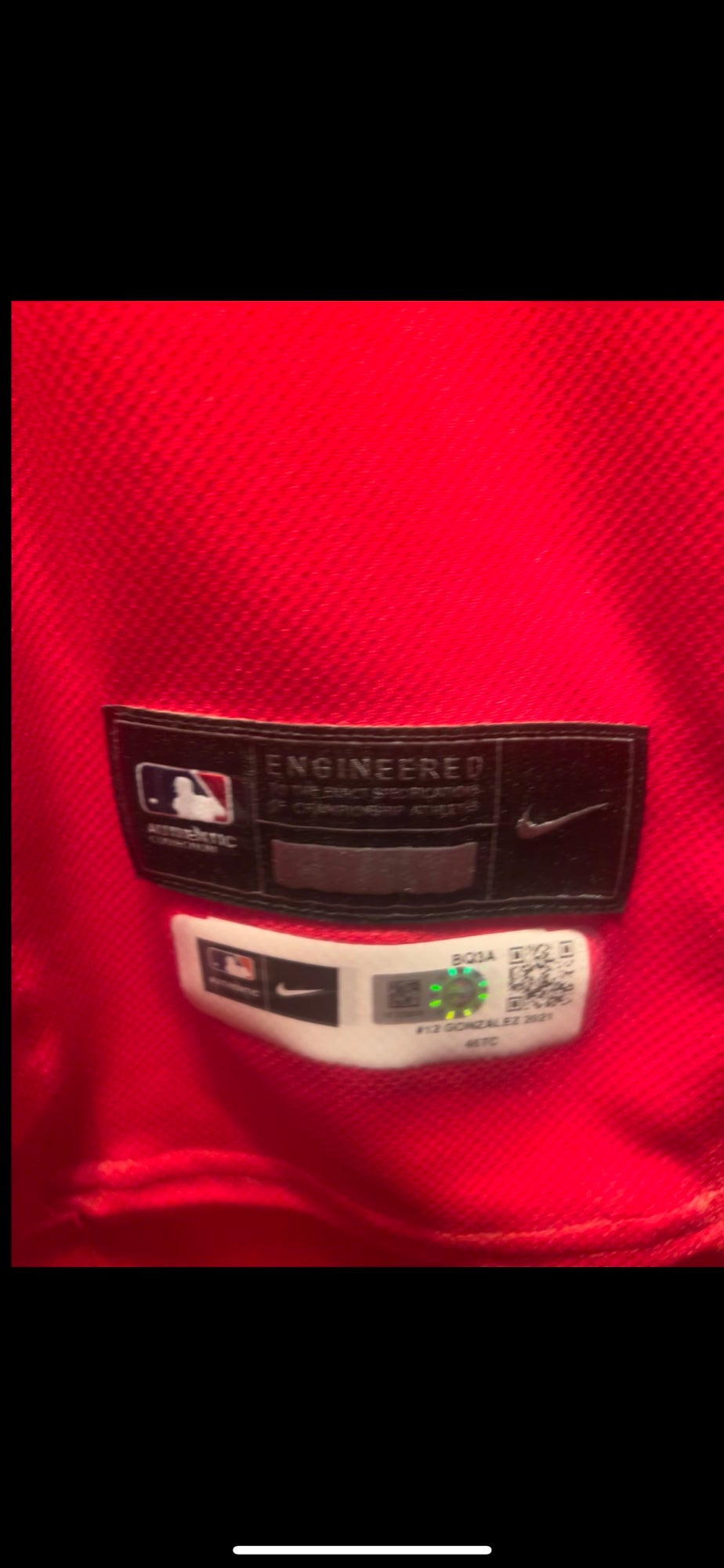 Marwin Gonzalez 2018 Game-Used Jersey (9/21/18)