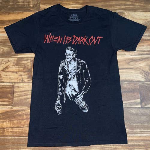 G Eazy When It's Dark Out Tour T-Shirt Men’s Sz Small Skeleton Graphic Tee Black