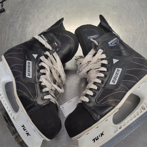 Used Bauer Elite Senior 9 Ice Hockey Skates