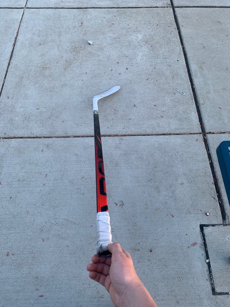 Bauer vapor flylite right handed 55 flex cut down 1 inch spray painted blade
