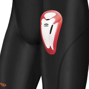 Shock Doctor Compression Shorts with Protective Bio-Flex Cup Youth Boys Medium