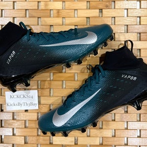 Nike Vapor Untouchable Pro 3 Football Cleats Green Black AO3021-003 Mens size 13