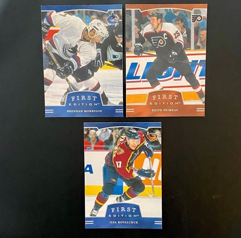 First Edition Vintage 2002 NHL Hockey Cards Lot