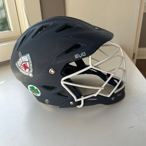 Used Warrior Evo Helmet Matte Navy