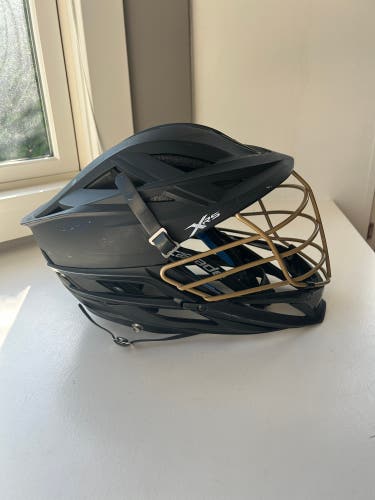 Custom Matte Black Cascade XRS Helmet