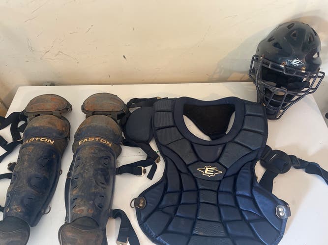 Used Easton Youth model Catcher's Set