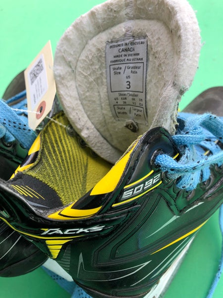 Used Junior CCM Tacks 6092 Hockey Skates (Regular) - Size: 3.0