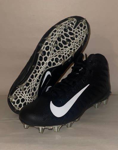 Nike alpha menace pro mid TD black football cleats