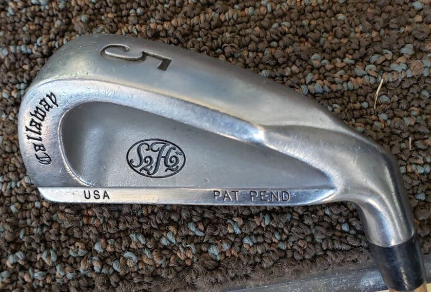 CallawayレアPAT-PEND S2H2 アイアン Callaway S2H2- 5 Iron- S Pat Pend 5 Iron Memphis 10 Steel